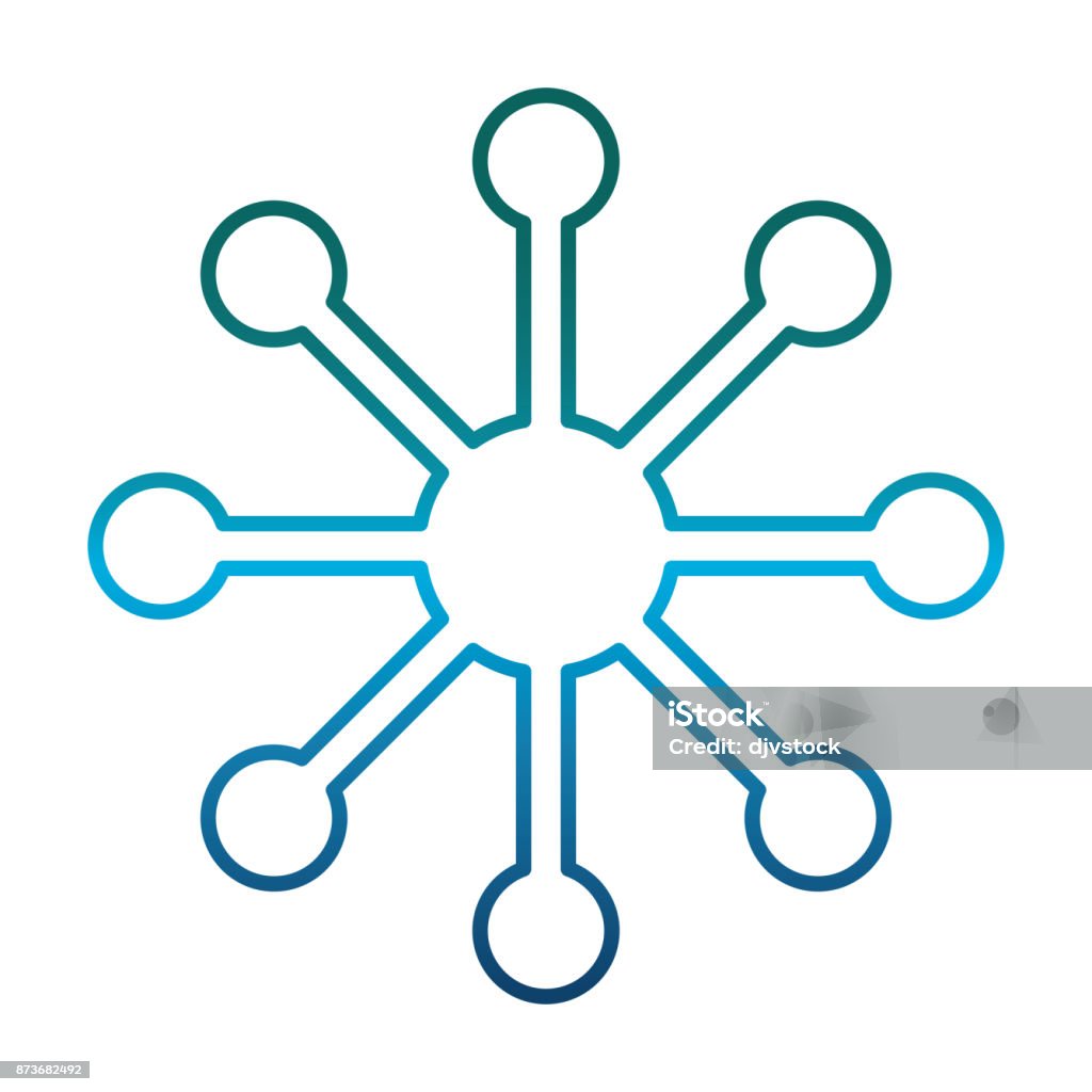 snowflake icon image snowflake icon over white background vector illustration Beauty stock vector