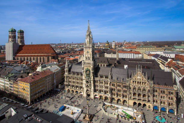 istock Panorama view of Munich, Germany 873683876
