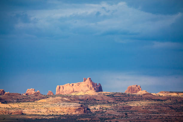 istock picturesque cliffs and sandstone rock formations in Utah desert 873683884