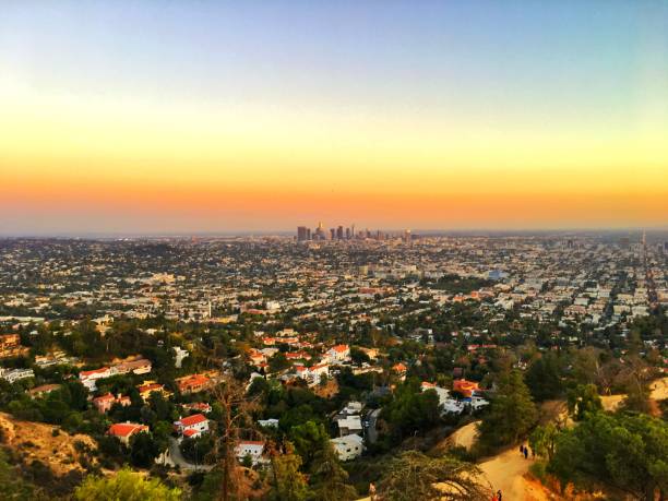 istock Los Angeles City Skyline 873685252