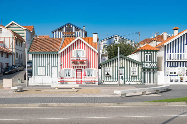 istock Typical houses of Aveiro 873694370