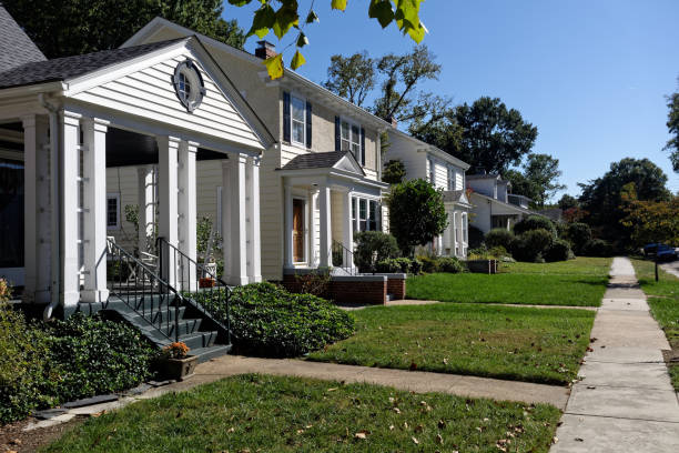 istock City Block with Homes 873697568