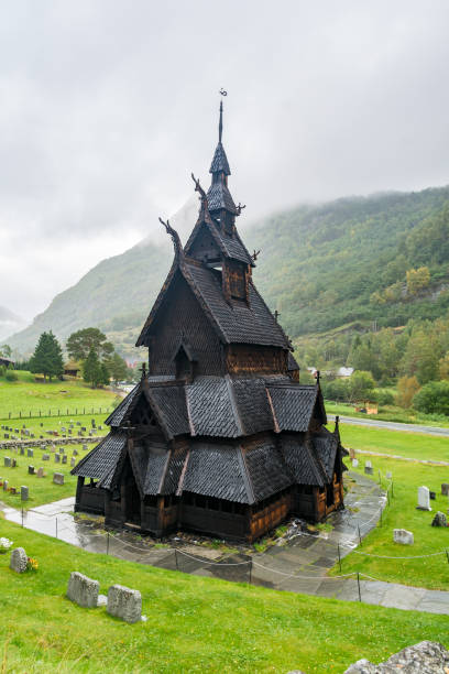 istock Borgund Stave Church in Norway 873697852