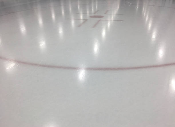 istock Face-Off circle hockey rink 873699506