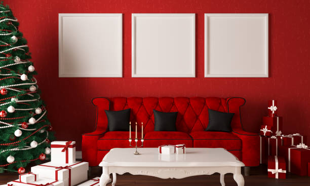 istock living room at Christmas time 873702718