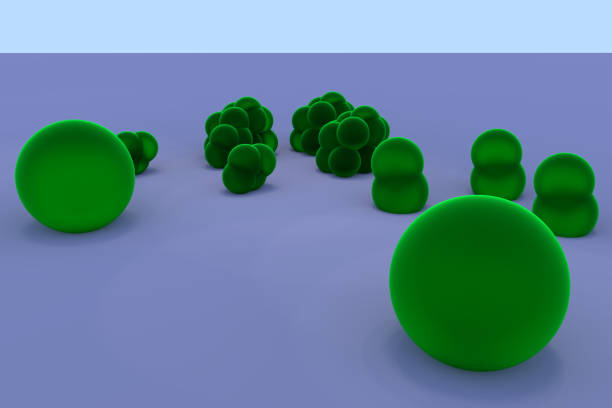 istock greenish, slightly transparent spheres of different sizes 873709186