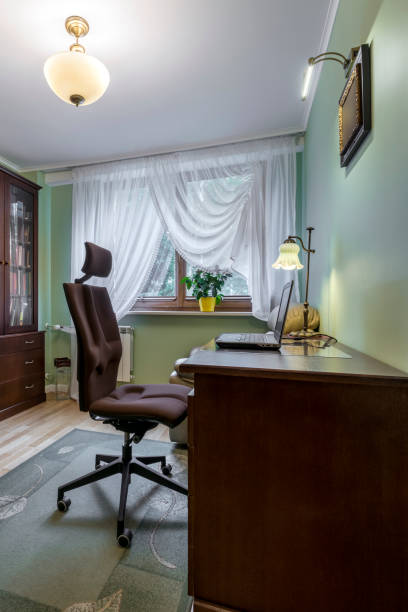 istock Old fashion working room 873717746