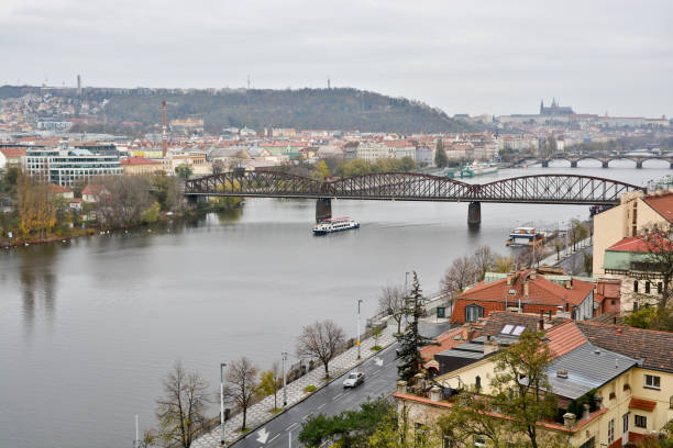 istock Prague, bridges over the Vltava. 873722056