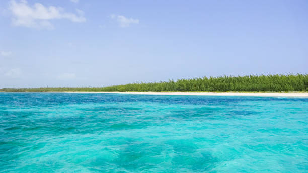 Coral colored sea at Okinawa, Shimoji island