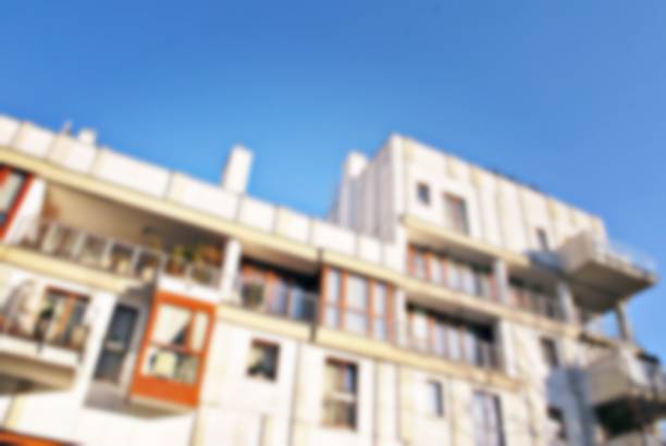 istock New apartment buildings blurred background 873729678