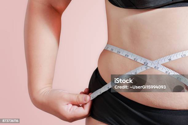 ソフト フォーカスは脂肪や肥満の背景用のテープを測定する場合のあなたの体脂肪率を測定します - 食用油脂のストックフォトや画像を多数ご用意 - 食用油脂, 腹, 女性