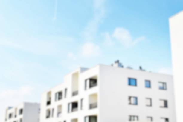 istock New apartment buildings blurred background 873742714