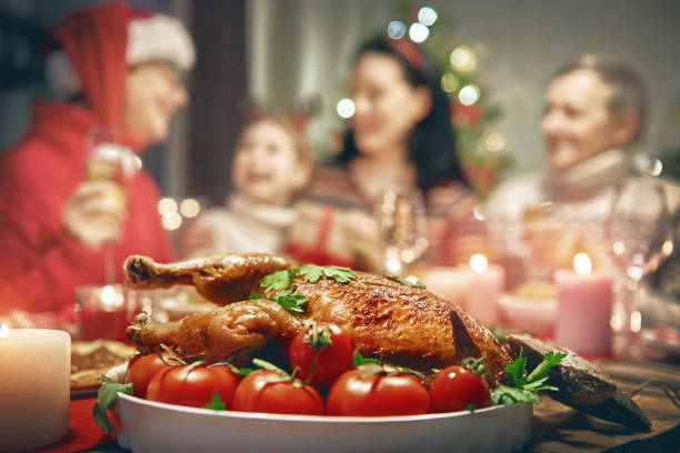 istock Family celebrates Christmas. 873753894