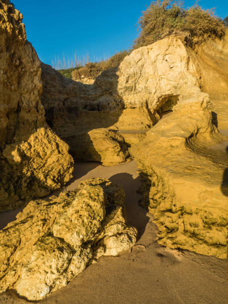 istock Sandstone coastline with sandy beaches at Gale 873776448
