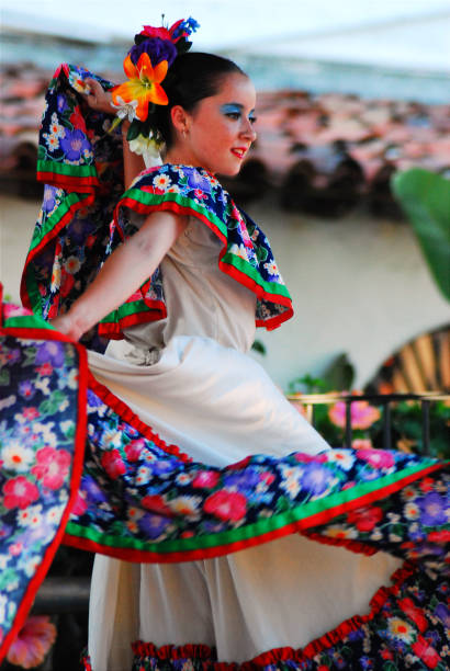 メキシコ舞踊社 - old town san diego california mexican culture people スト�ックフォトと画像