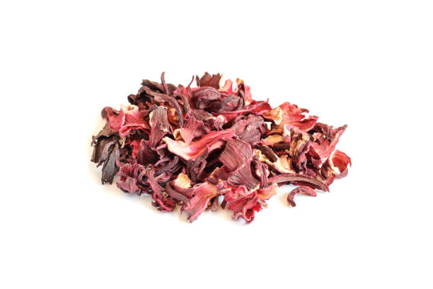 istock Pile of dried pomegranate flower tea 873788008