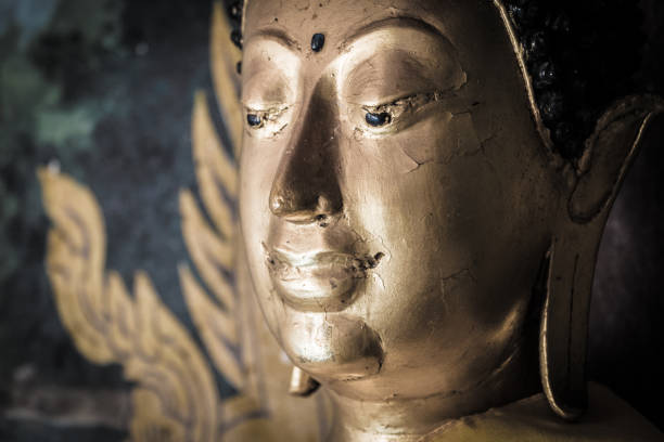 istock Buddha in Wat Phra That Doi Suthep Temple, Thailand 873795324