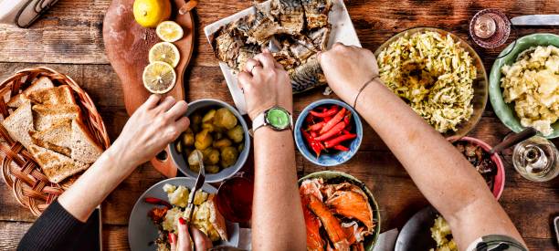 istock Thanksgiving Celebration Traditional Dinner Setting Food Concept 873798956