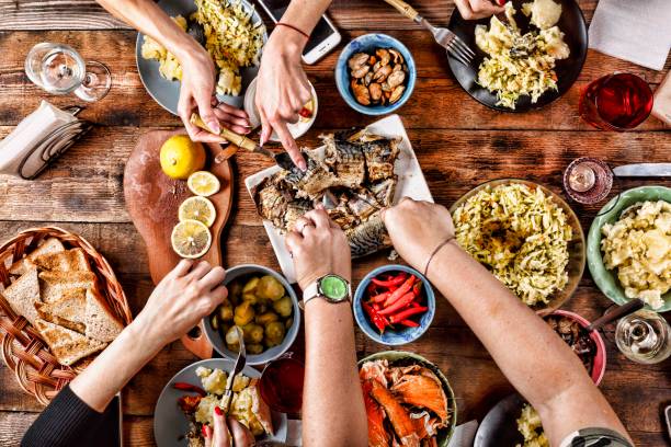 istock Thanksgiving Celebration Traditional Dinner Setting Food Concept 873799026