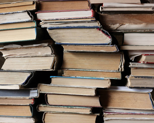 istock Background of old books. 873802768