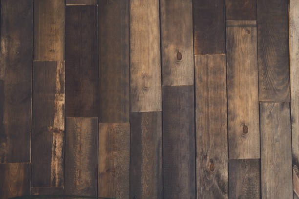 istock Brown parquet texture, wooden background 873805750