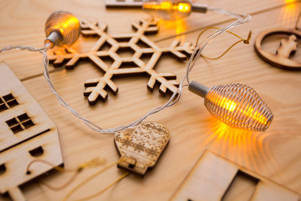 istock New Year and Christmas decorations. 873809142