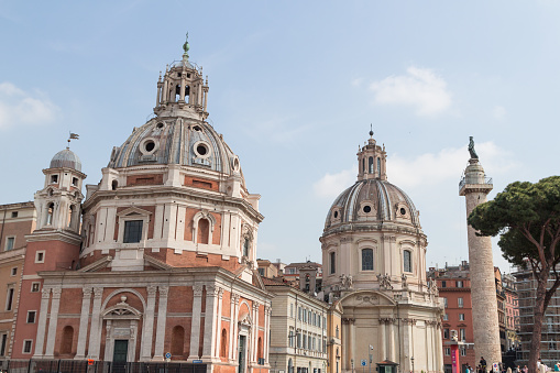 Churches of Santa Maria di Loreto and Most Holy Name of Mary, Rome, Italy