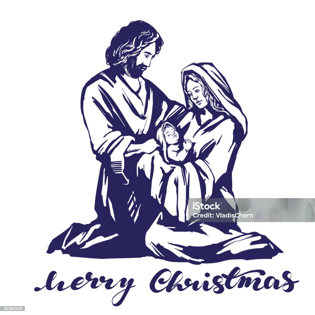 Câu Chuyện Giáng Sinh Mary Joseph Và Em Bé Jesus Con Của Thiên ...