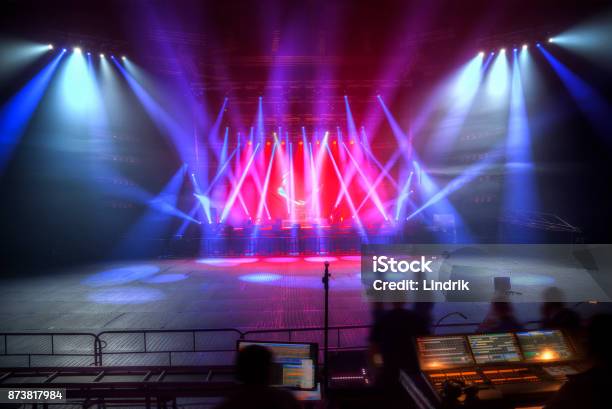 Preparation For A Concert Stock Photo - Download Image Now - Concert, Preparation, Backstage