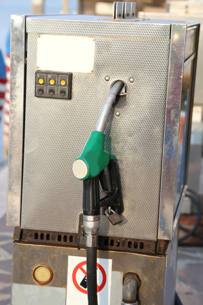 istock pump of a gas station 873834754