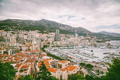 The view of Monaco habour.