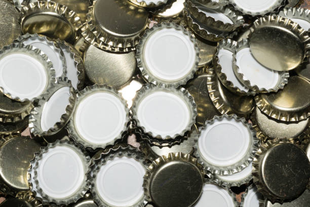 istock Beer Bottle Caps in a Pile 873869892