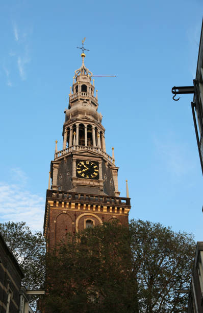 istock Old Church called Oude Kerk in Amsterdam 873874394