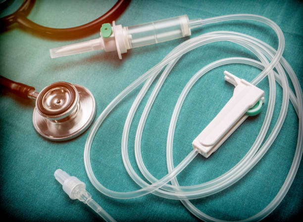 istock Drip Irrigation Equipment For Injecting Together With A Stethoscope, Conceptual 873878860