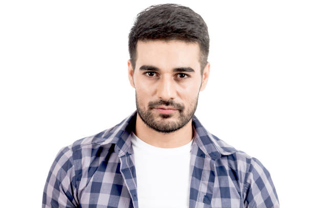 istock Portrait of handsome man isolated on white background 873886938
