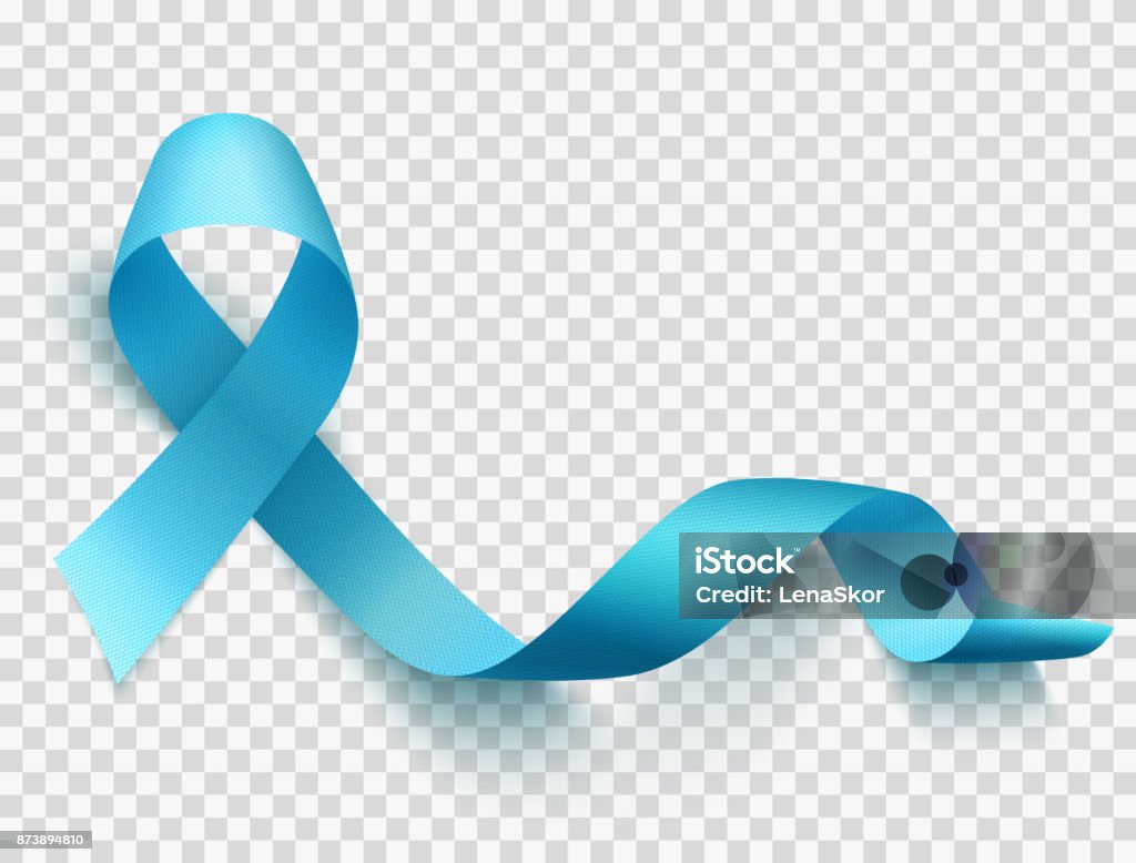 Symbole de jour pour le cancer de la prostate mondial - clipart vectoriel de Cocarde - Récompense libre de droits