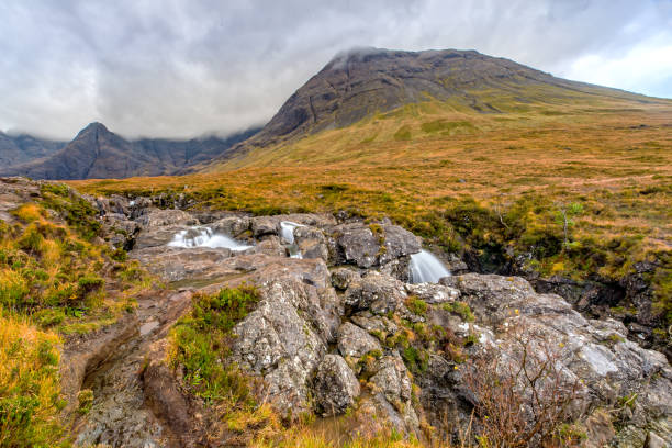 istock Water flows at the Fairy pools at Isle of Skye 873898636