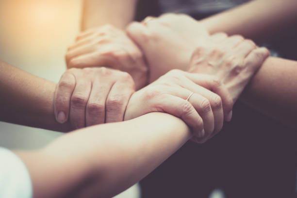 istock Hands were a collaboration concept of teamwork 873898724