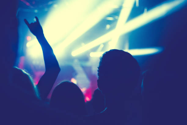 istock The audience watching the concert on stage. 873903386