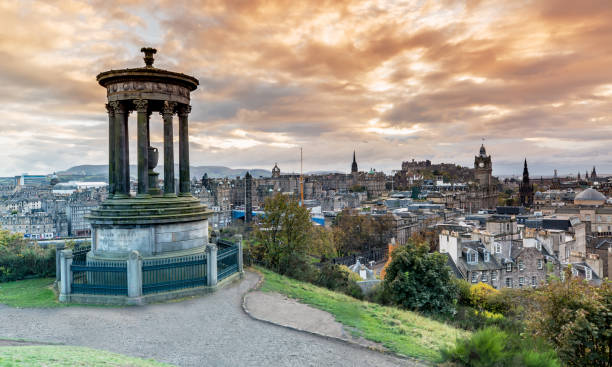 istock City View from Carlton Hill at Sunset 873916514