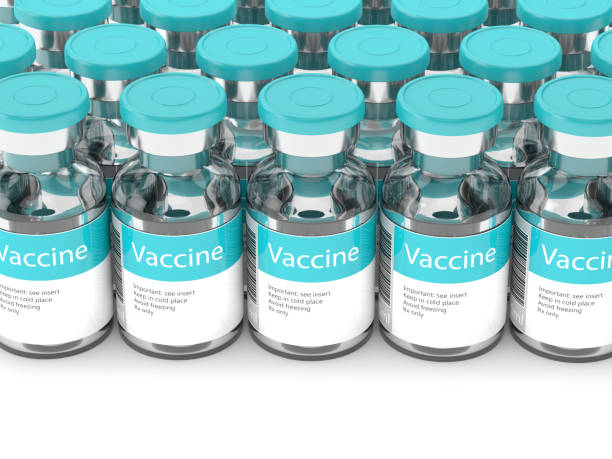 istock 3d rendering of vaccine vials isolated over white 873928490