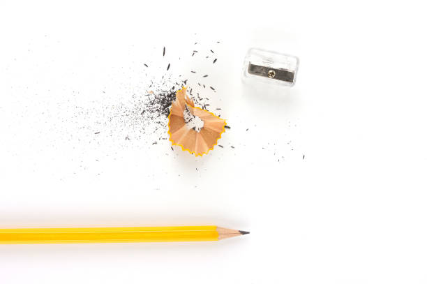 istock Color pencils isolated on white background with copy space. 873945646