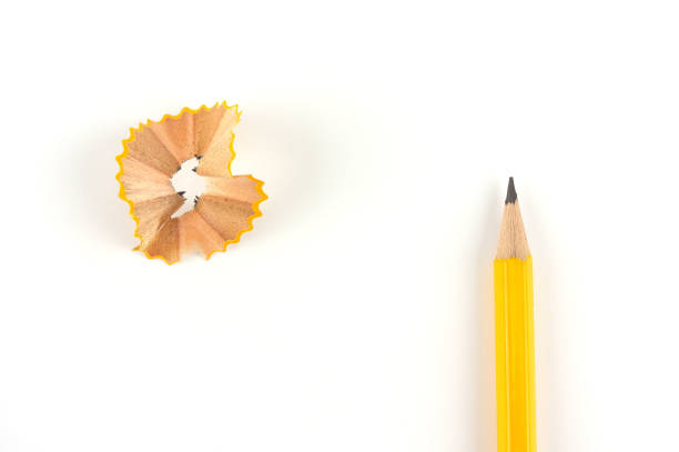 istock Color pencils isolated on white background with copy space. 873945656