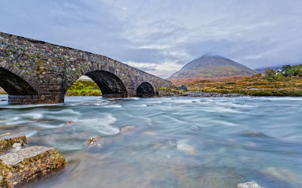istock Glen Sligachan Bridge at Twilight 873946716