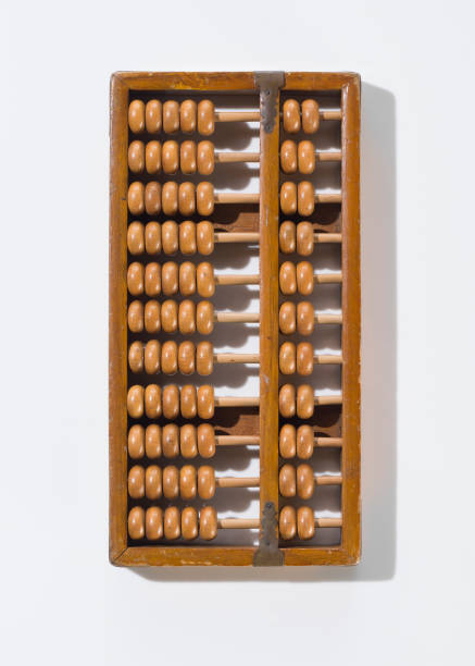 istock Wooden Abacus Isolated on White Background 873946908
