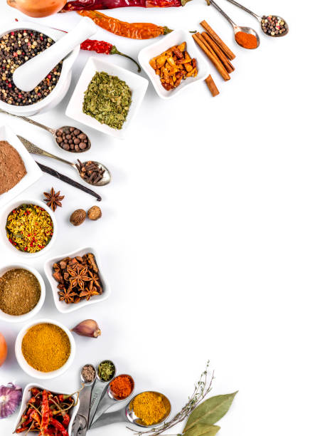 istock spices on white background isolated with place for text 873964836