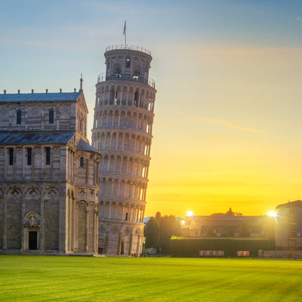 피사-이탈리아 - leaning tower of pisa 이미지 뉴스 사진 이미지