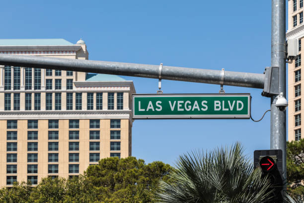 istock Las Vegas Boulevard Sign on The Strip, Nevada 873976600