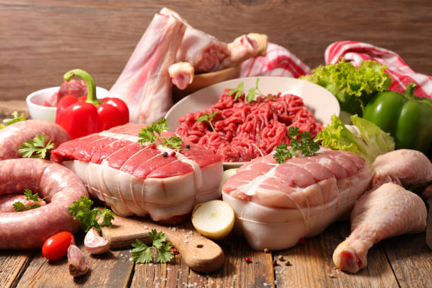 istock assorted variety of meat 873990266