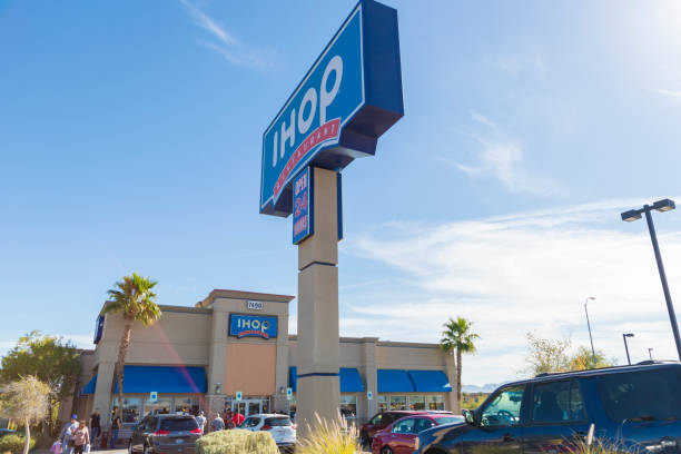 Las Vegas Premium Outlets An editorial stock photo of the IHOP restaurant at the Las Vegas Premium Outlet Stores. A large line of people can be seen gathering outside the popular breakfast restaurant. Ihop stock pictures, royalty-free photos & images